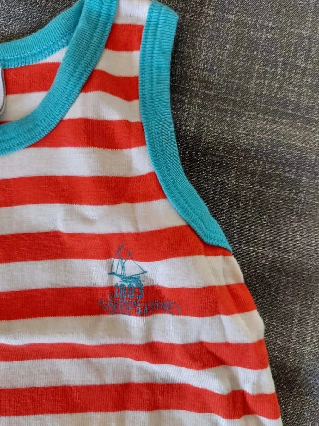 Combi short mariniere 12mois Petit Bateau – photo 5